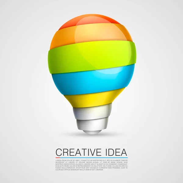 Kreatywnych światła taśmy — Wektor stockowy