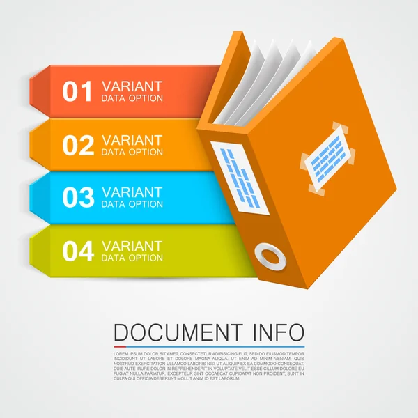 Document info — Stock Vector