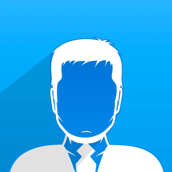 Perfil de avatar masculino — Vetor de Stock