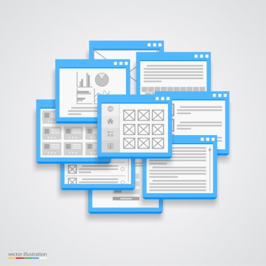 Düz windows kolaj çerçeve