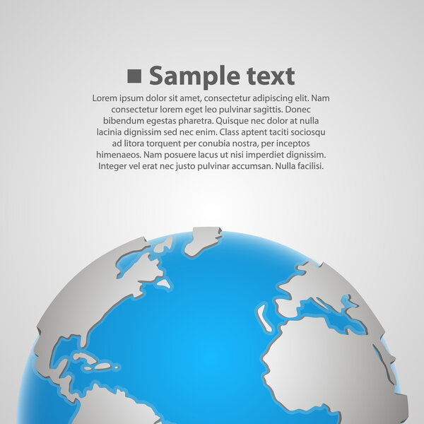 Background with earth