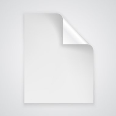 Sayfaya bir bükülmüş köşe