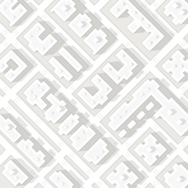 Carte de la ville en style blanc — Image vectorielle