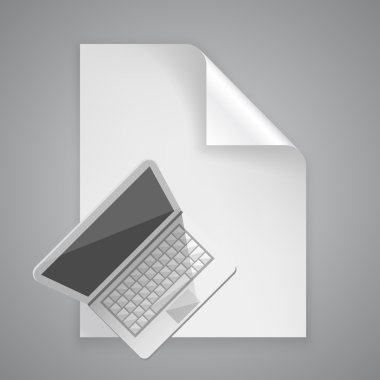 Kağıt simge bilgisayar