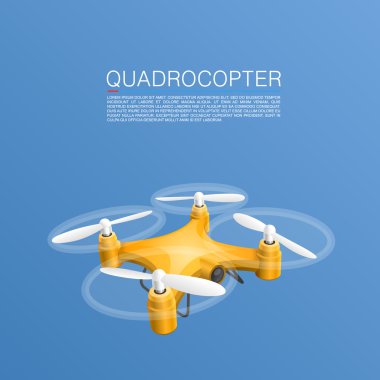 Quadrocopter insansız kamera