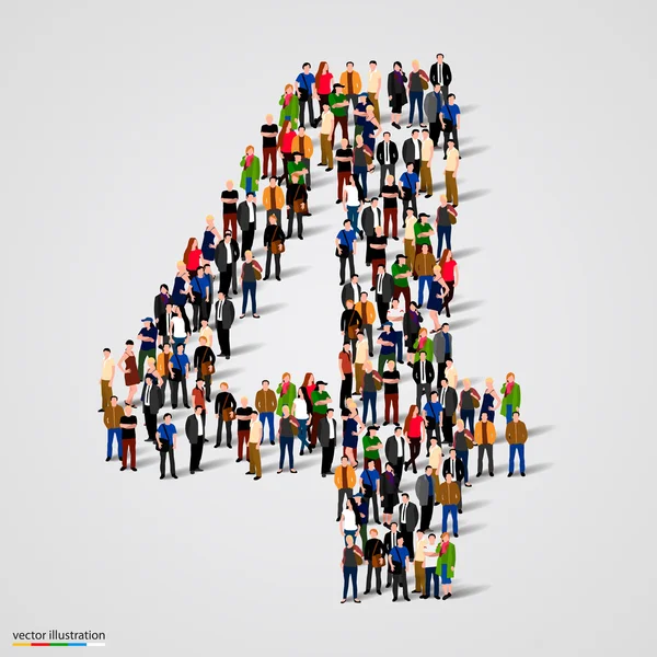 4 numaralı formda geniş bir grup insan.