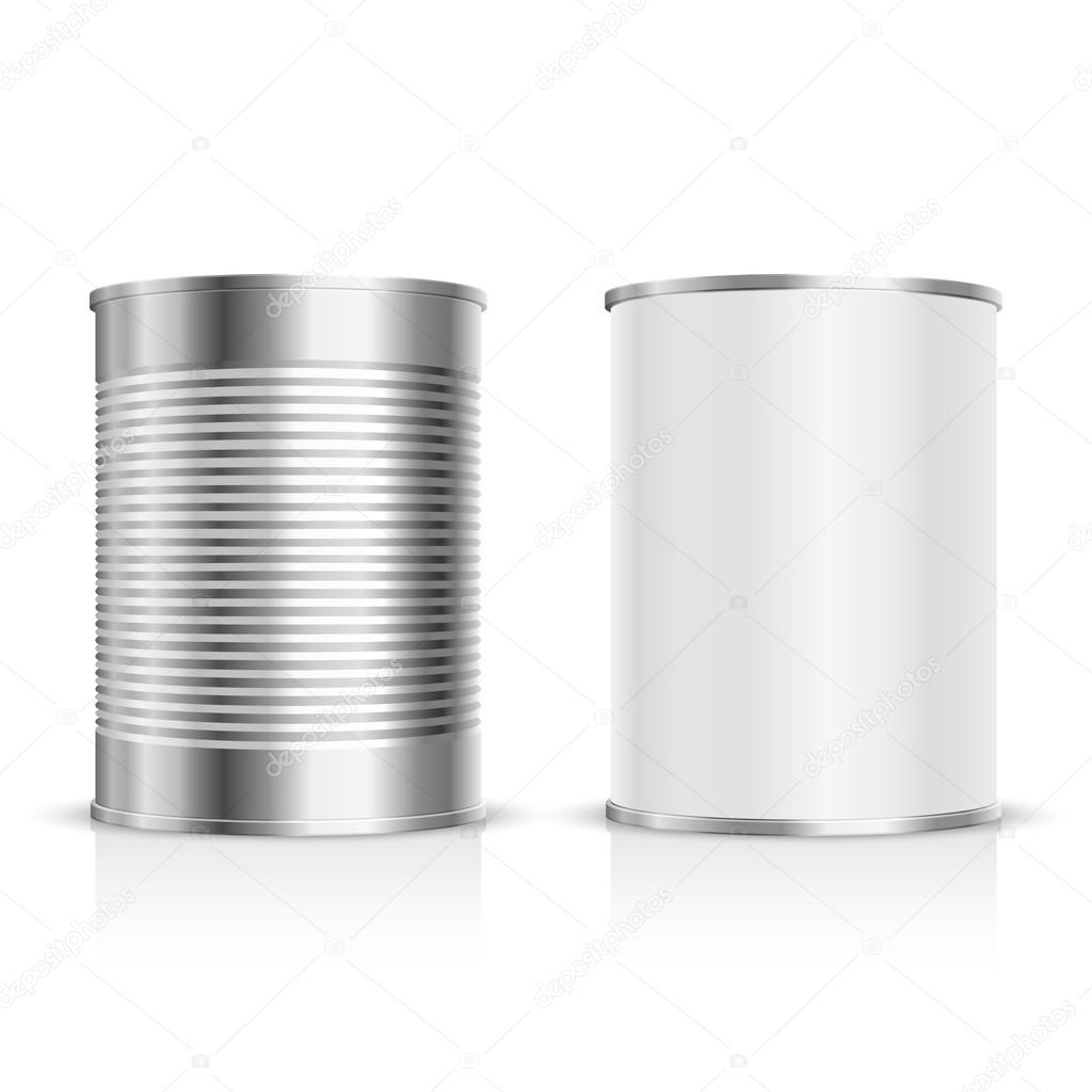 Metal tin set