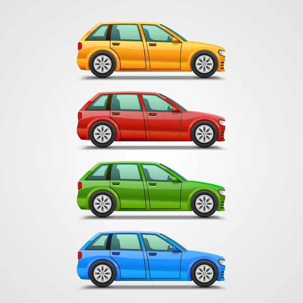 Το χρώμα του αυτοκινήτου που τέχνης — Διανυσματικό Αρχείο