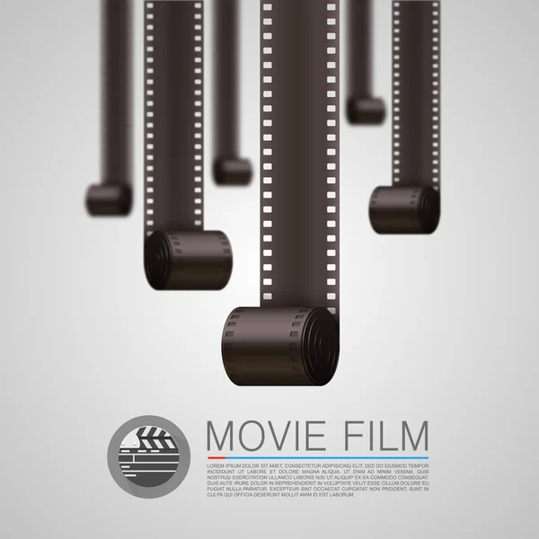 Film strip háttér — Stock Vector