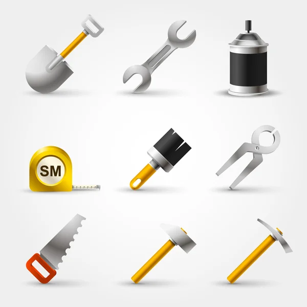 Set builder tool — Stock Vector