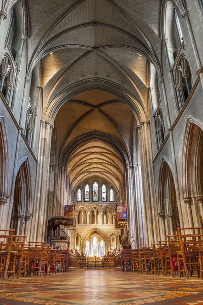 Wnętrze katedry Saint Patrick — Zdjęcie stockowe
