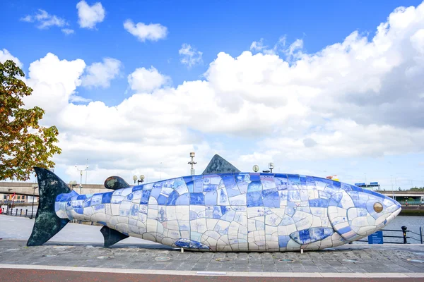 Big fish in Belfast — Stock Photo, Image