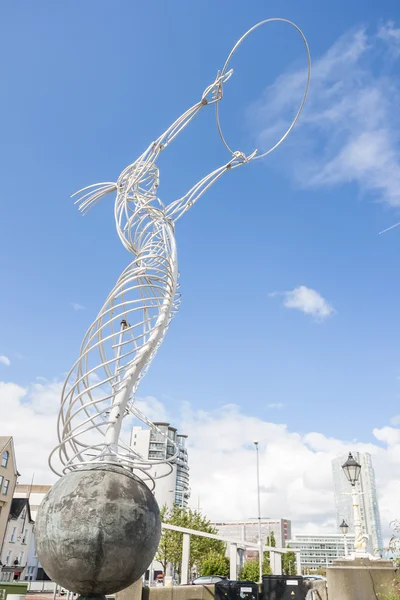 Thanksgiving sculpture in Belfast — Stock Photo, Image