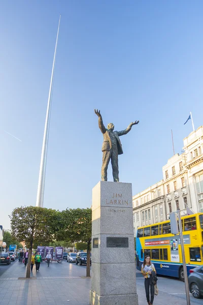 Spits en Jim Larkin — Stockfoto