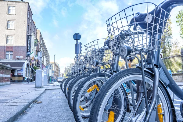 Dublin Biciclete — Fotografie, imagine de stoc