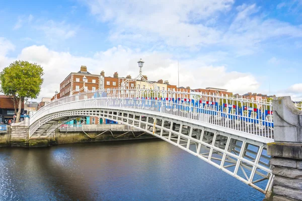 Ha Penny Bridge en Dublín — Foto de Stock