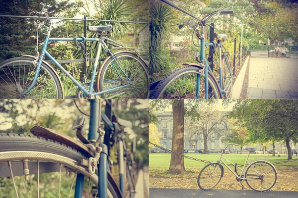 Bike vintage set — Stock Photo, Image