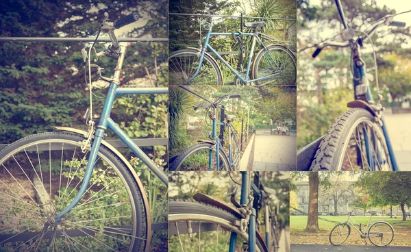 Vintage zestaw rower — Zdjęcie stockowe