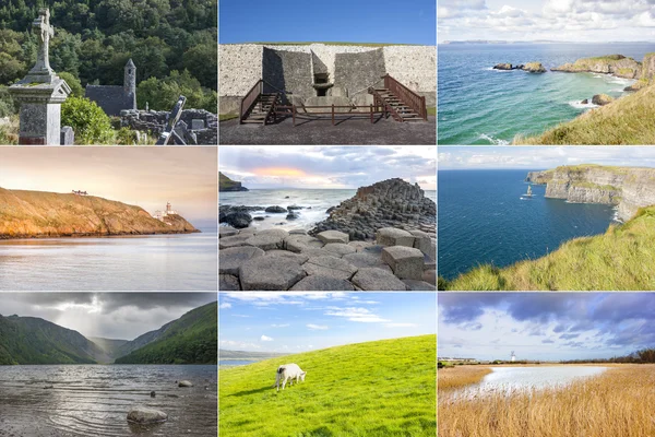 Landskoblingen i Irland – stockfoto