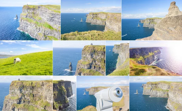 Conjunto de precipício de Moher — Fotografia de Stock