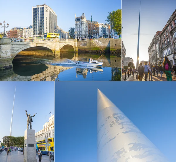 O'Connell Street instellen — Stockfoto