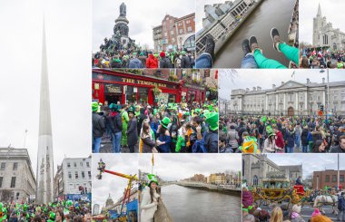 Kolaj Dublin İrlanda Saint Patrick's Day parade