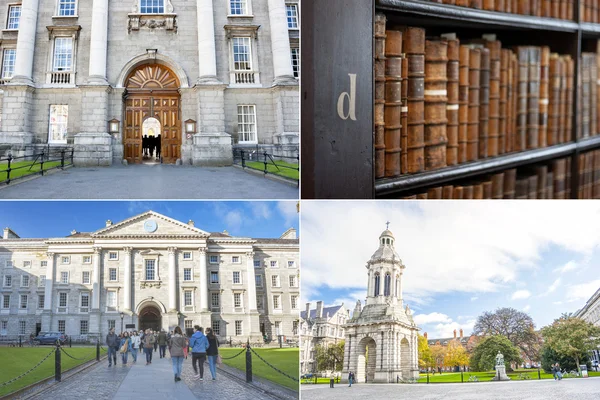 Collage of Trinity College — Stock Photo, Image