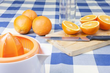 Portakal suları yapma