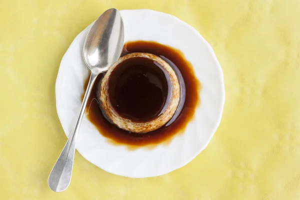 Dessert flan — Foto Stock