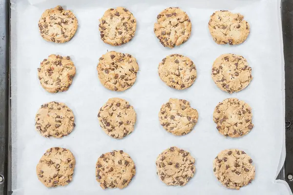 Cookie aux pépites de chocolat maison — Photo