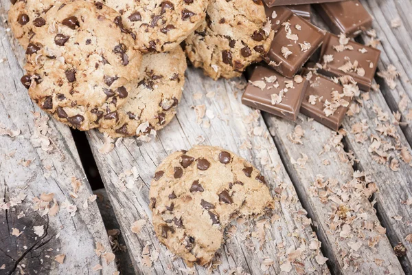 Cookies aux pépites de chocolat — Photo