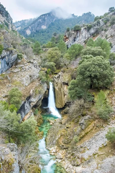 Waterfall in Andalusia — Stock Photo, Image