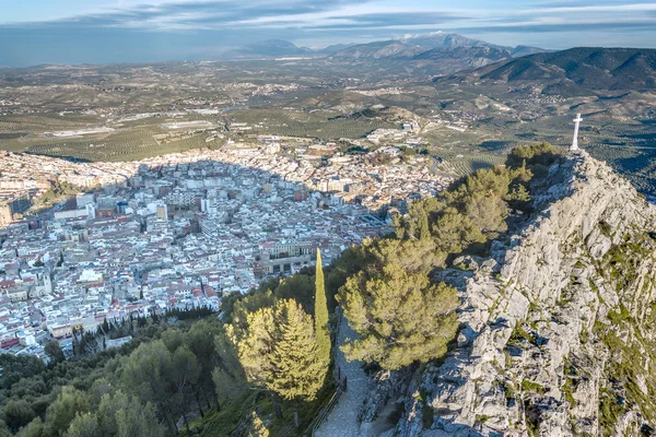 Jaen cityscape — Stok fotoğraf