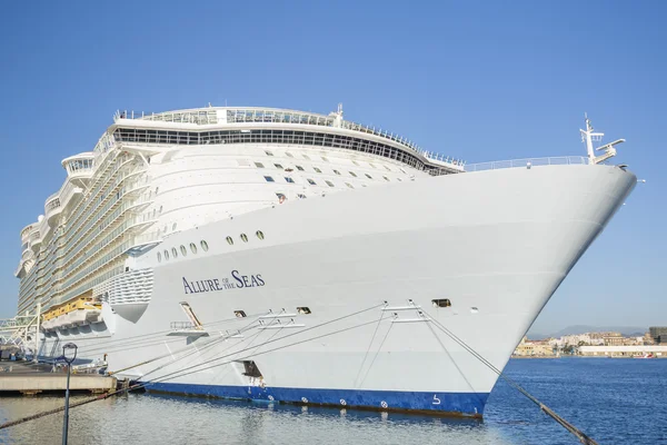 Allure of the Seas, Malaga — Stock Fotó