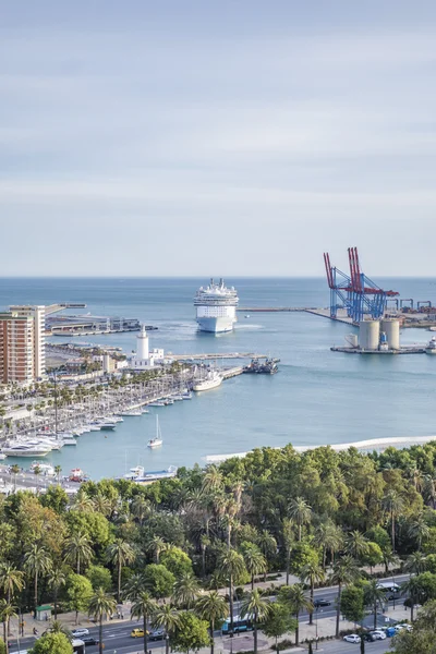 O fascínio dos mares em Málaga — Fotografia de Stock