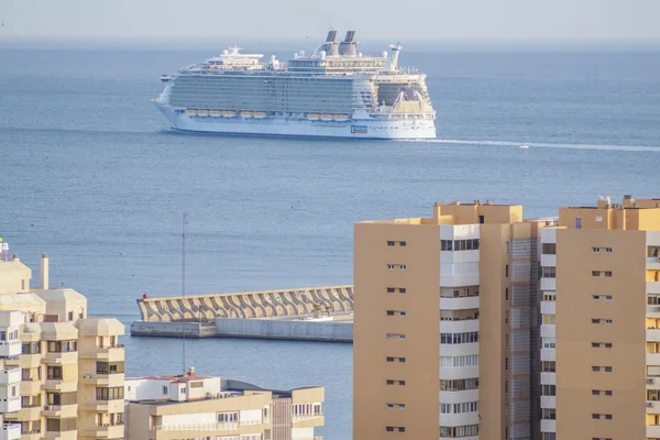 O fascínio dos mares em Málaga — Fotografia de Stock