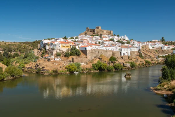 ポルトガルのメルトラ町 ストック画像