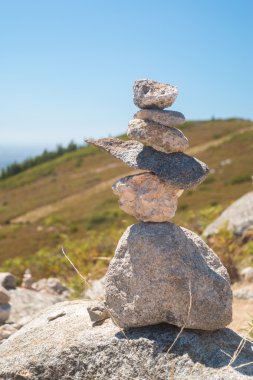 Monchique, Portekiz Monte FOIA taş yığını