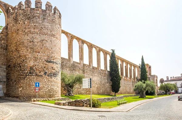 Castle wall in Serpa, Portugal — Stock Photo, Image