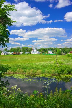 Suzdal manzarada yaz