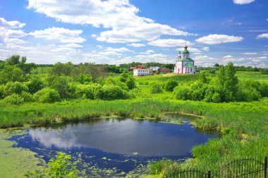Suzdal manzarada yaz