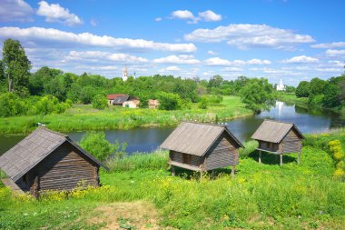 Suzdal manzarada yaz