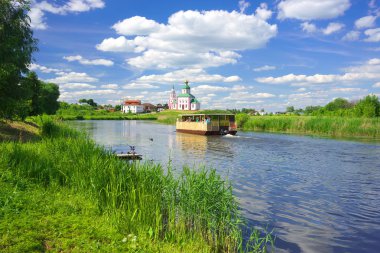 Suzdal manzarada yaz
