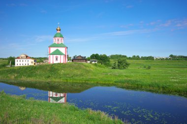 Suzdal, Elias kilise yaz peyzaj