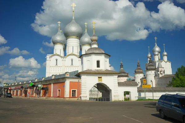 El Kremlin en Rostov el Grande. Anillo de oro de Rusia . — Foto de Stock