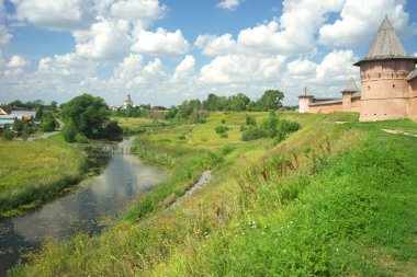 Suzdal manzarada yaz