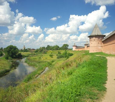 Suzdal manzarada yaz