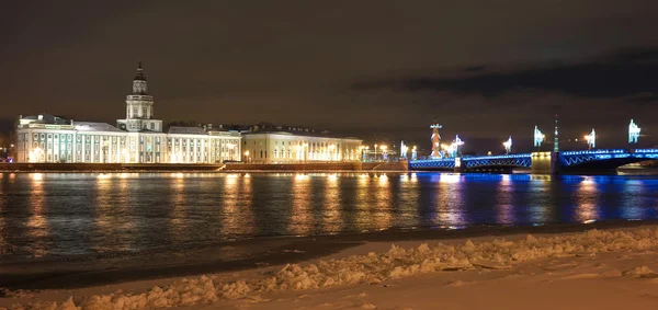 Éjszaka-Szentpétervár. — Stock Fotó