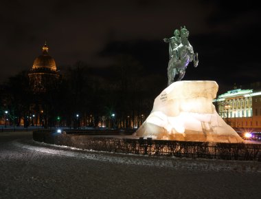 Night Saint-Petersburg. clipart