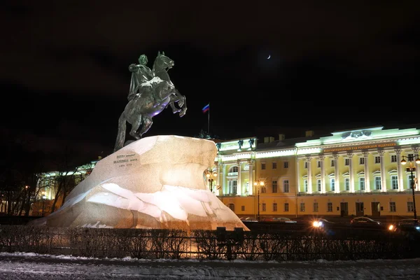 サンクトペテルブルクの夜. — ストック写真